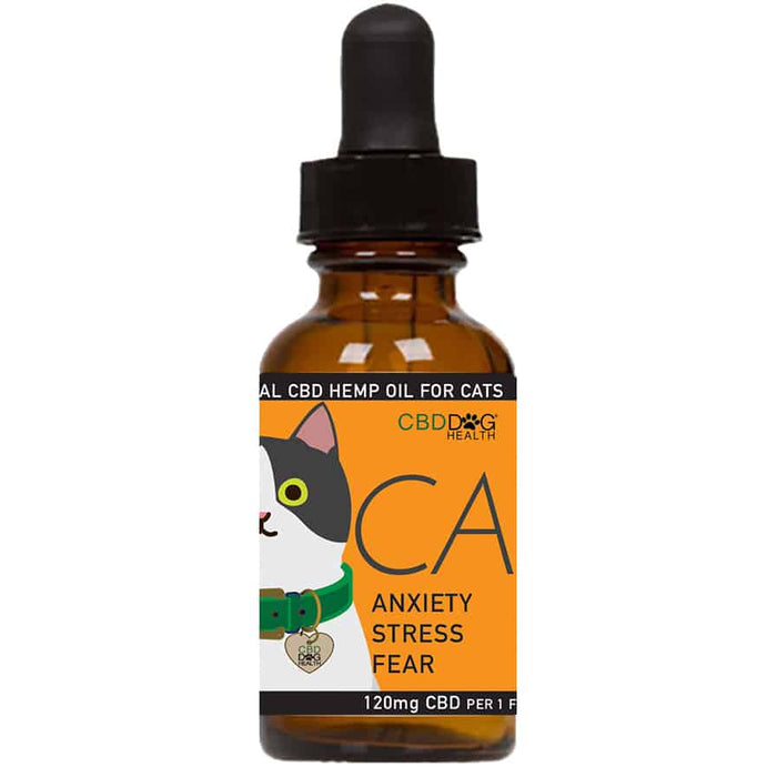 CBD DOG Health - CBD Pet Tincture - CALM for Cats - 120mg