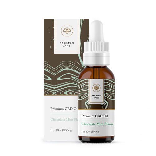 Premium Jane - CBD Tincture - Mint Chocolate - 300mg