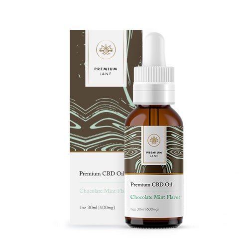 Premium Jane - CBD Tincture - Mint Chocolate - 600mg