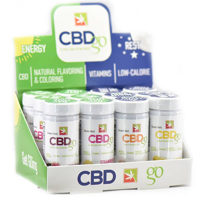 CBDgo - CBD Drink - Day/Night 12 Pack - 100mg