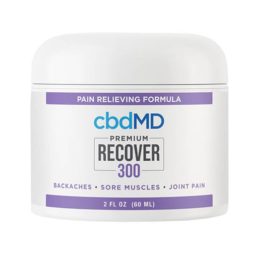 cbdMD - CBD Topical - Recover Inflammation Cream - 300mg