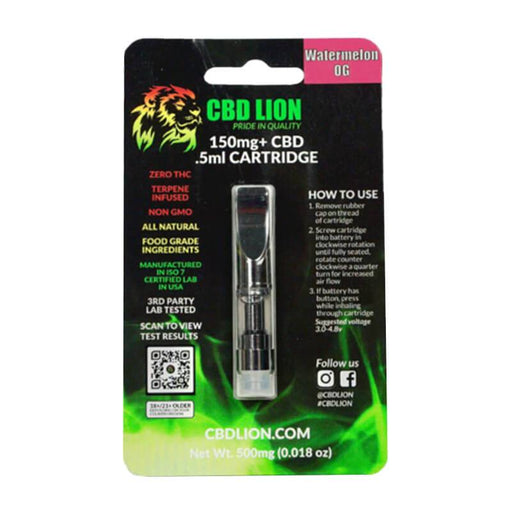 CBD Lion - CBD Cartridge - Watermelon OG - 150mg