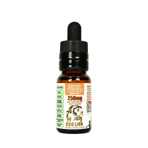 CBD Lion - CBD Pet Tincture - 250mg-500mg