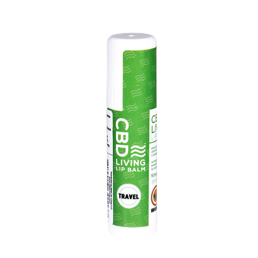 CBD Living - CBD Topical - Travel Sized Lip Balm Unflavored - 50mg