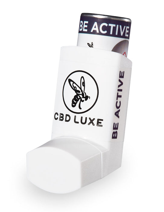 CBD Luxe - CBD Inhaler - BE ACTIVE - Spearmint Lemon Inhaler - 11000mg