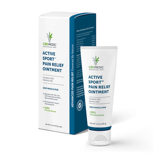 CBDMEDIC - CBD Topical - Active Sport Pain Relief Ointment