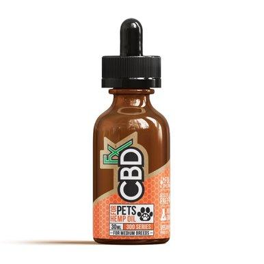 CBDfx - CBD Pet Tincture - Medium Breed - 300mg