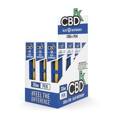 CBDfx - CBD Vape Pen - Blue Raspberry - 30mg - Display