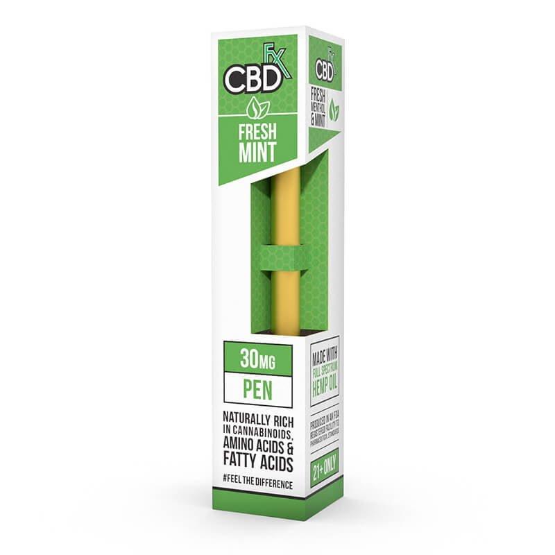 CBDfx - CBD Vape Pen - Fresh Mint - 30mg | CBDdatabase.com CBDfx - CBD Vape Pen - Fresh Mint - 30mg | CBDdatabase.com