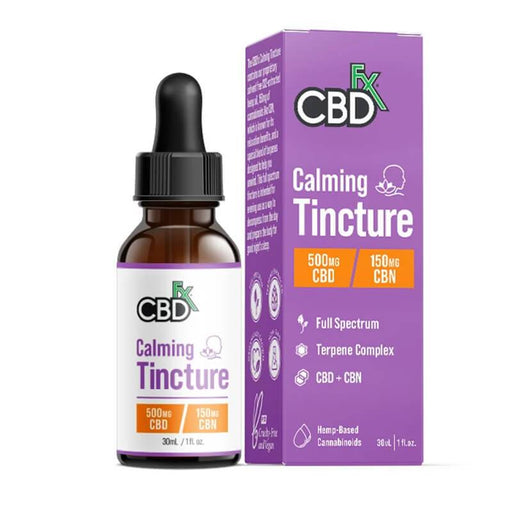 CBDfx - CBD Tincture - Calming + CBN Oil - 500mg-4000mg