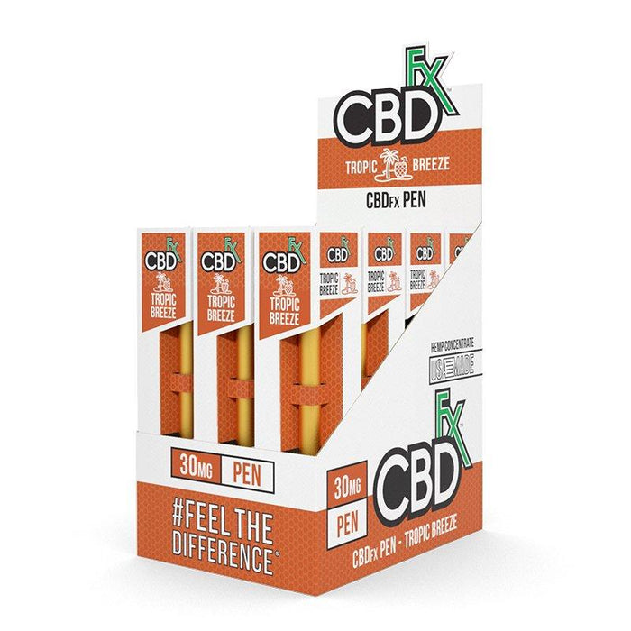 CBDfx - CBD Vape Pen - Tropic Breeze - 30mg - Display