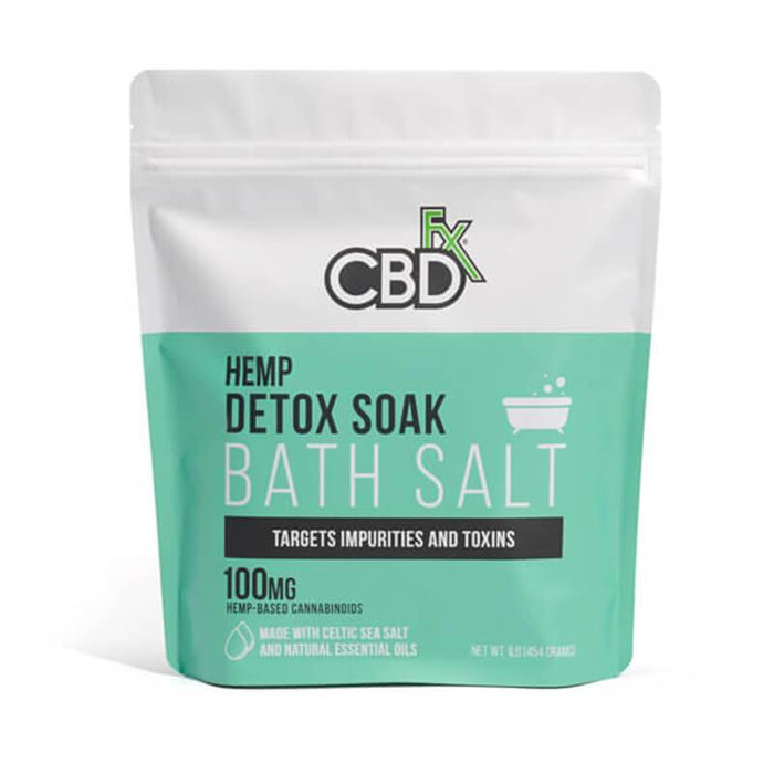 CBDfx - CBD Bath - Detox Bath Salt - 100mg