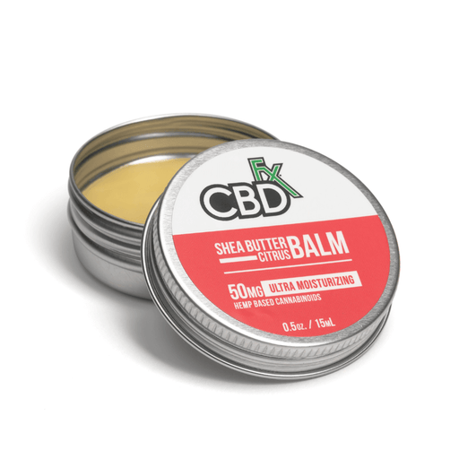 CBDfx - CBD Topical - Shea Butter Citrus Mini Balm - 50mg