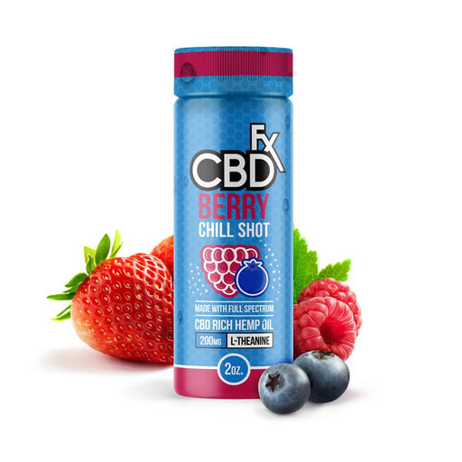 CBDfx - CBD Drink - Berry Chill Shot - 20mg