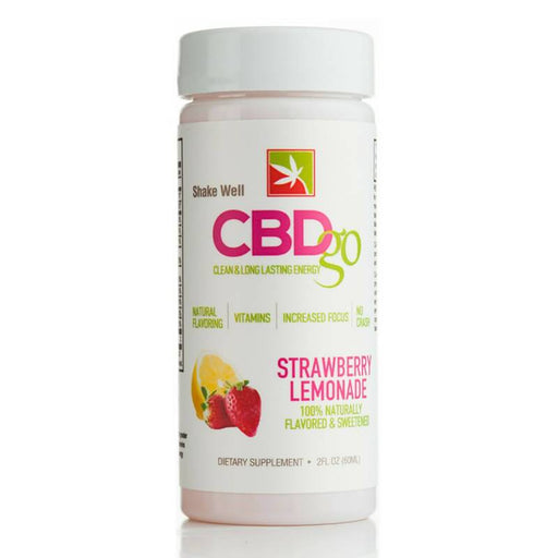 CBDgo - CBD Drink - Day Time Strawberry Lemonade - 50mg