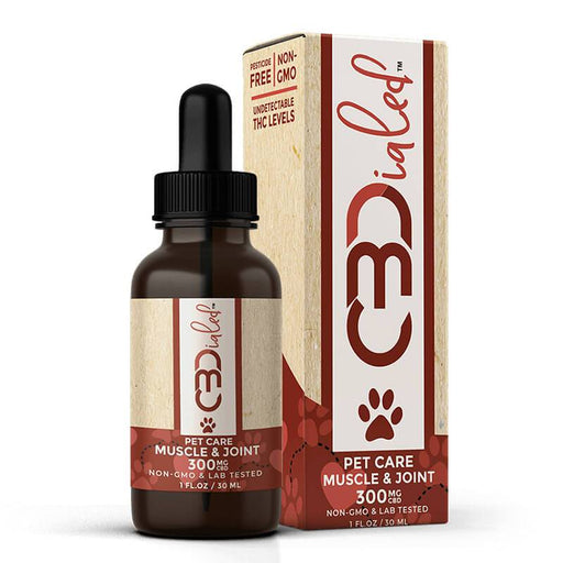 CBDialed - CBD Pet Tincture - Muscle & Joint - 300mg