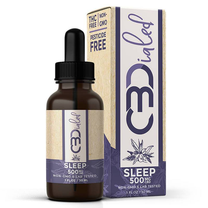 CBDialed - CBD Tincture - Sleep - 500mg