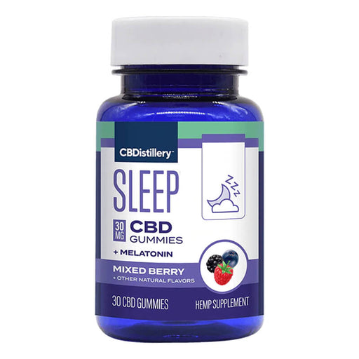 CBDistillery - CBD Edible - Mixed Berry Nighttime Gummies - 30mg