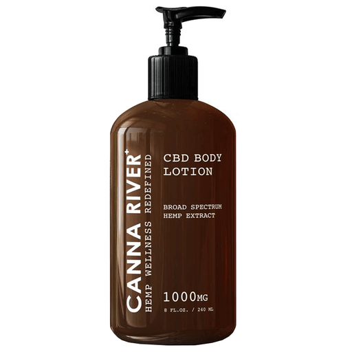 Canna River - CBD Topical - Broad Spectrum Body Lotion - 1000mg