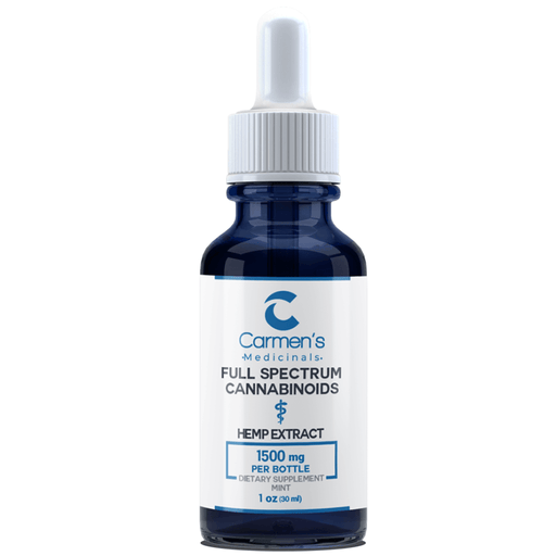 Carmen's Medicinals - CBD Tincture - Full Spectrum Oil - 1500mg-2000mg