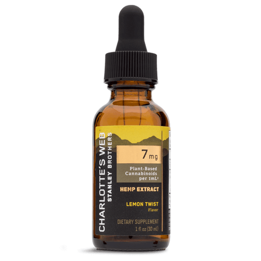 Charlottes Web - CBD Tincture - Full Spectrum Lemon Twist - 7mg/1mL