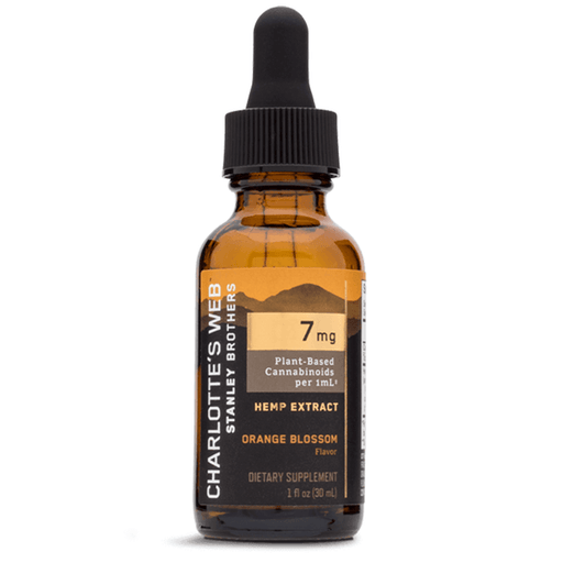 Charlottes Web - CBD Tincture - Full Spectrum Orange Blossom - 7mg/1mL