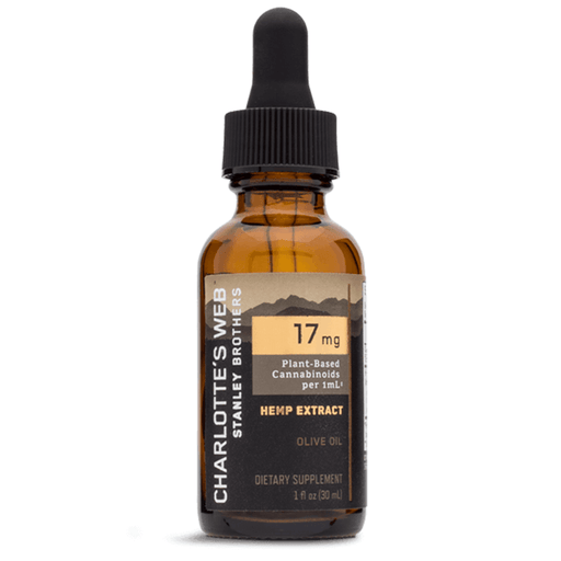 Charlottes Web - CBD Tincture - Full Spectrum Olive Oil (Natural) - 17mg/1mL