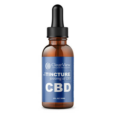 ClearView-Thrive - CBD Tincture - Isolate - 3000mg
