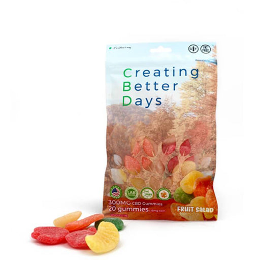 Creating Better Days - CBD Edible - Fruit Salad Gummies - 20pc-15mg