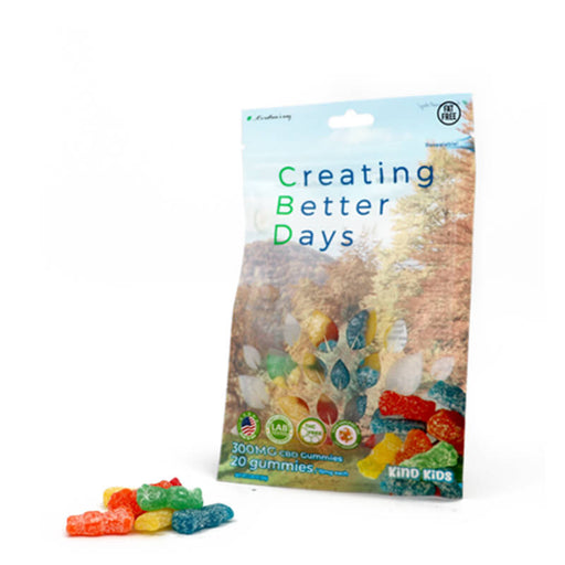 Creating Better Days - CBD Edible - Kind Kids Gummies - 20pc-15mg