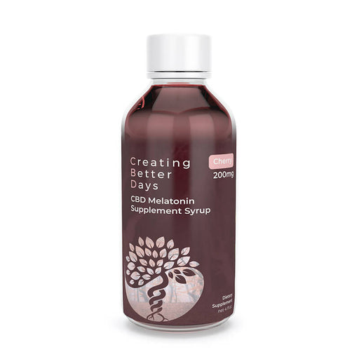 Creating Better Days - CBD Melatonin Syrup - Cherry - 200mg