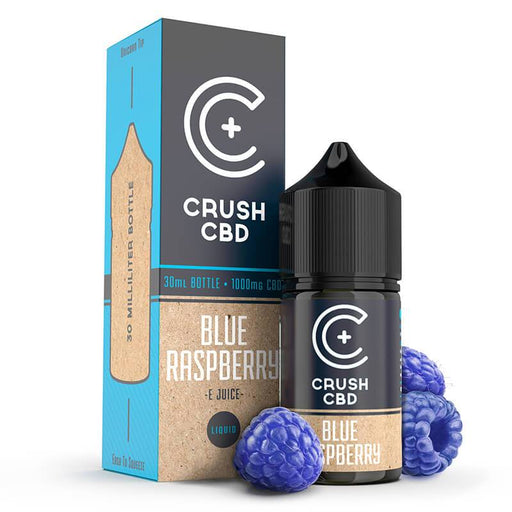 Crush CBD - CBD Vape Juice - Blue Raspberry - 500mg-1000mg