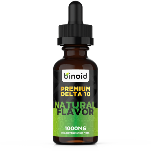 Binoid - Delta 10 Tincture - Delta 10 THC Tincture - Natural Flavor - 1000mg