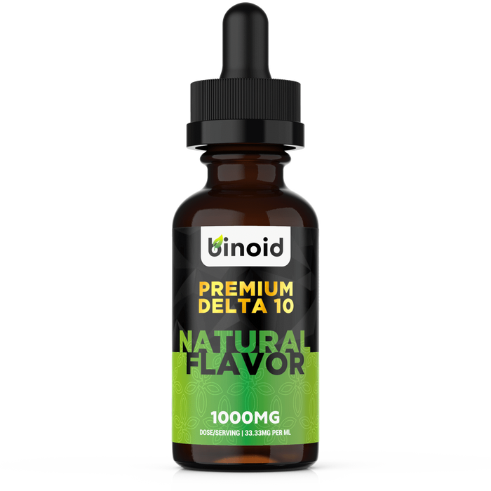 Binoid - Delta 10 Tincture - Delta 10 THC Tincture - Natural Flavor - 1000mg