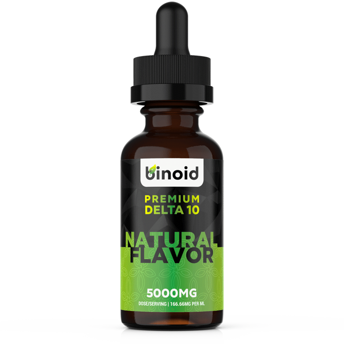 Binoid - Delta 10 Tincture - Delta 10 THC Tincture - Natural Flavor - 5000mg