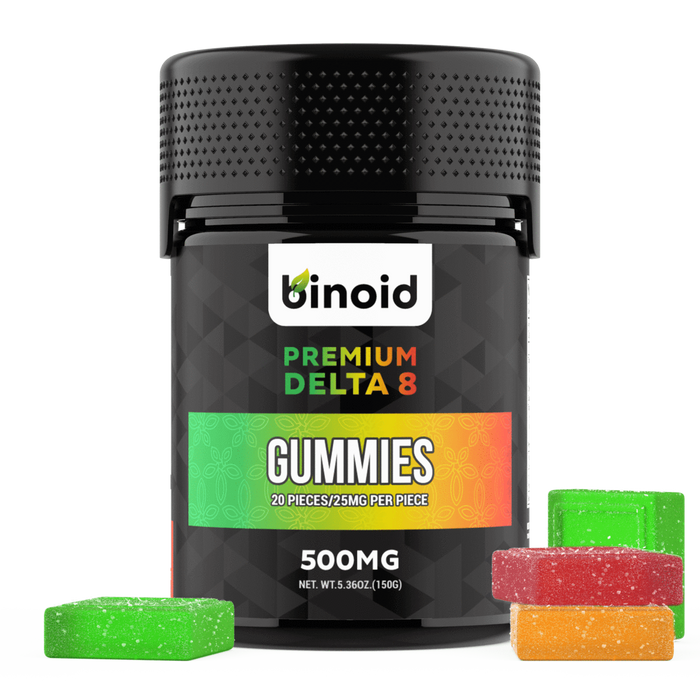 Binoid - Delta 8 Edible - Delta 8 Gummies - Mixed Flavors - Gummies