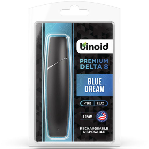 Binoid - Delta 8 Disposable - Rechargeable Vape Device - Blue Dream