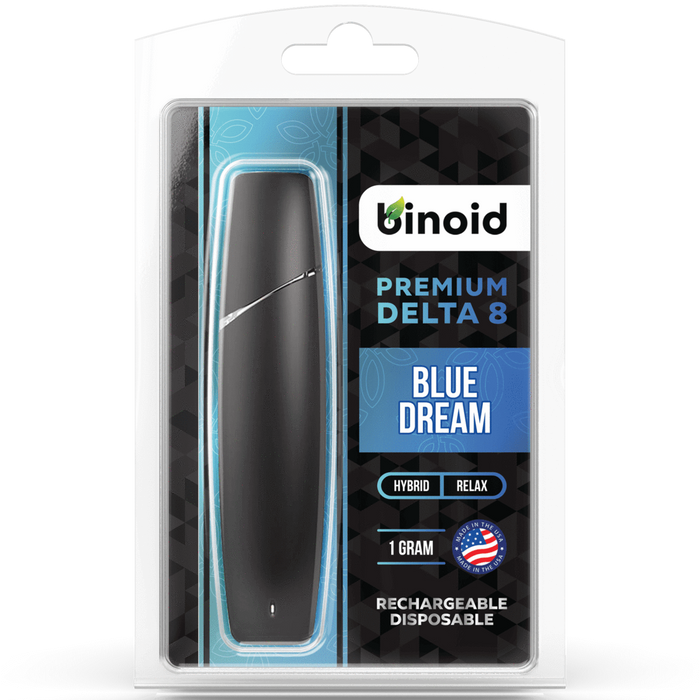 Binoid - Delta 8 Disposable - Rechargeable Vape Device - Blue Dream