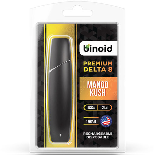Binoid - Delta 8 Disposable - Rechargeable Vape Device - Mango Kush