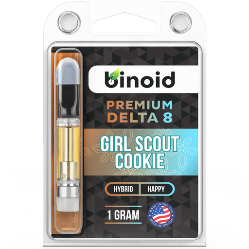 Binoid - Delta 8 Vape - Vape Cartridge - Girl Scout Cookie
