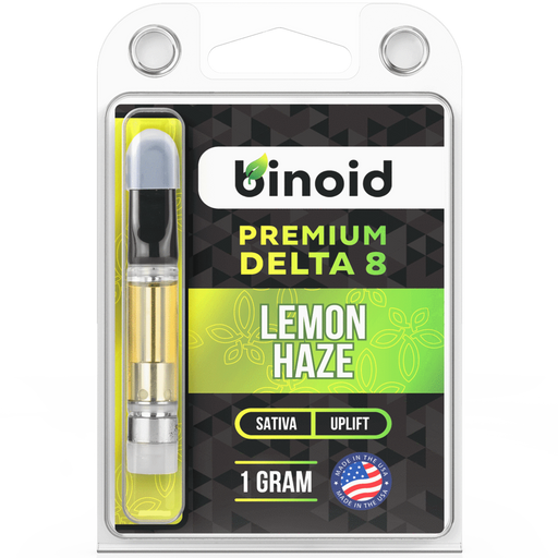 Binoid - Delta 8 Vape - Vape Cartridge - Lemon Haze
