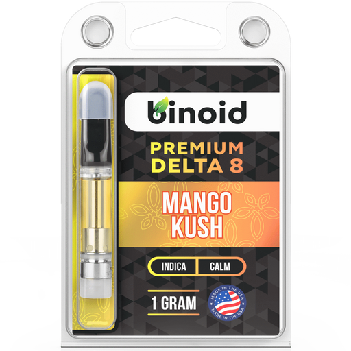 Binoid - Delta 8 Vape - Vape Cartridge - Mango Kush