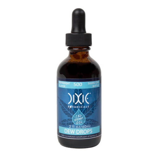 Dixie Botanicals - CBD Tincture - Peppermint 2oz Dew Drops - 500mg