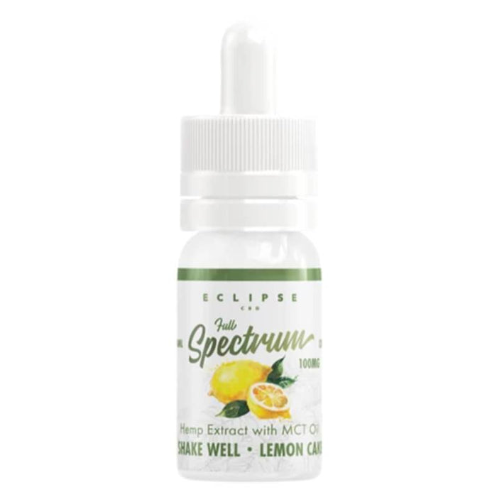 Eclipse CBD - CBD Tincutre - Lemon Cake 10ml Challenge - 100mg