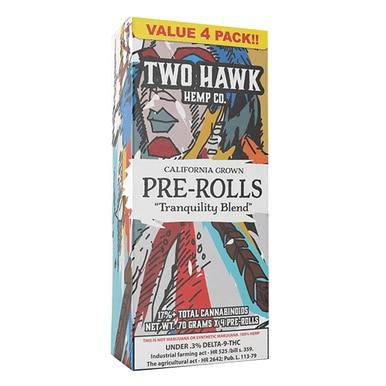 Erth - Hemp Flower - Two Hawk 4-Pack Pre-Rolls