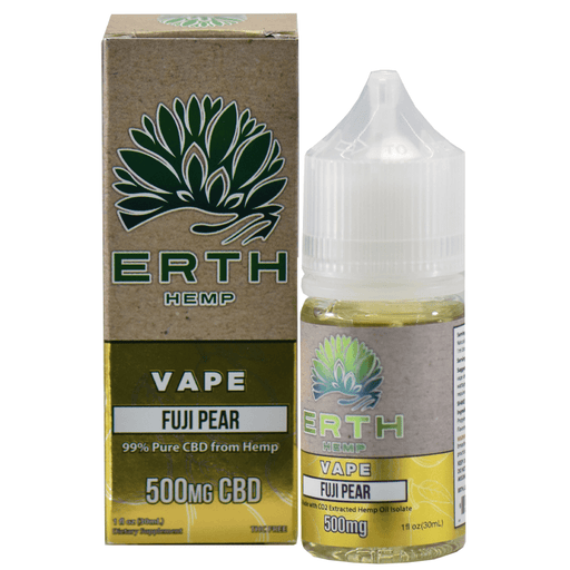 ERTH - CBD Vape Juice - Fuji Pear - 250mg-1000mg