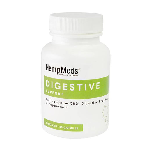HempMeds - CBD Capsules - Everyday Wellness Digestive Support - 15mg