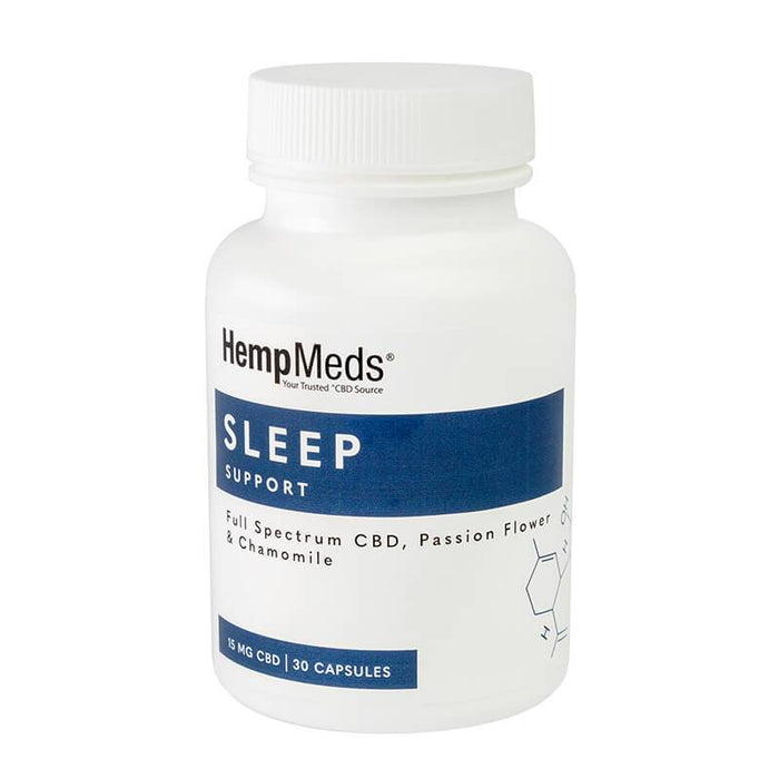 HempMeds - CBD Capsules - Everyday Wellness Sleep Support - 15mg