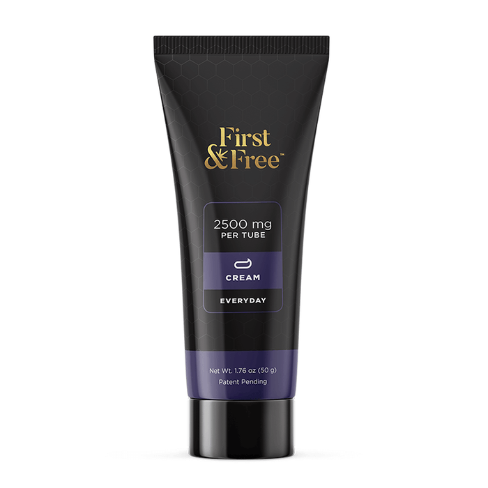 First & Free - CBD Topical - Everyday Cream - 2500mg