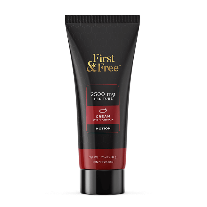 First & Free - CBD Topical - Motion Cream - 2500mg